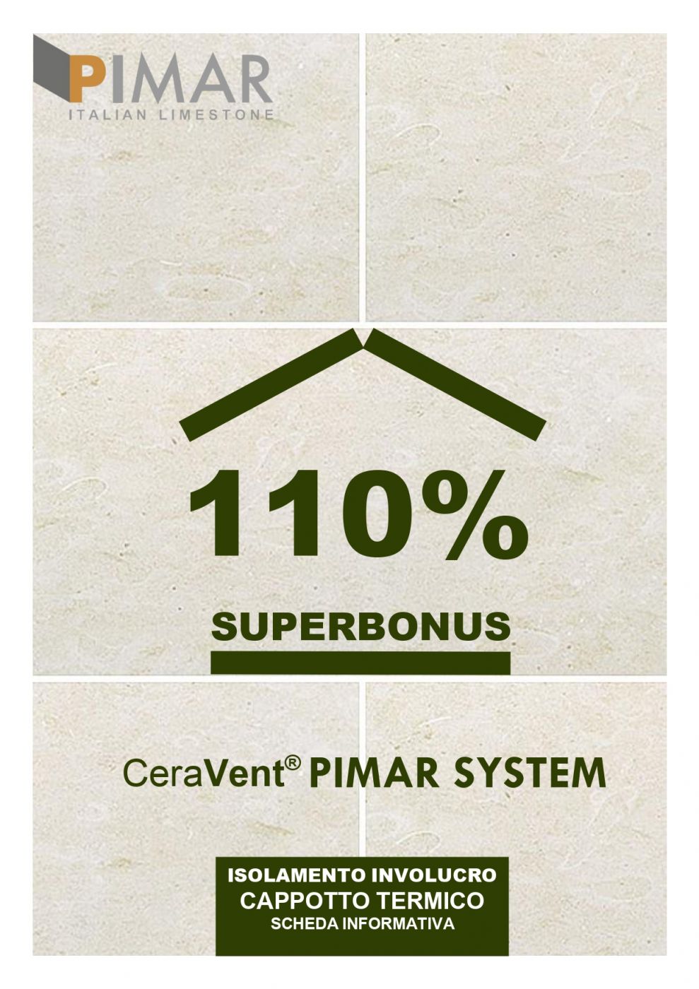 Techical Data Sheet Ceravent Pimar System - Thermal cladding - ITA/ENG